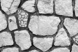 murs en pierre